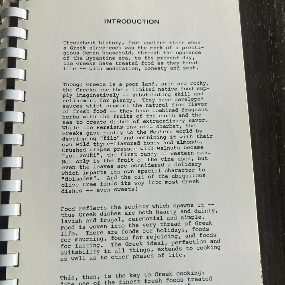 Vintage The Key To Greek Cooking Greek Orthodox Cathedral Of Atlanta 1974